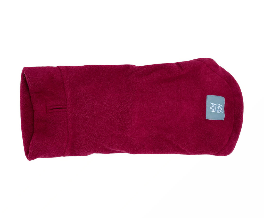 Reign Dog - Burgundy Fleece